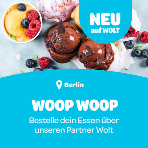 Woop Woop Ice Cream Eis bestellen via Wolt